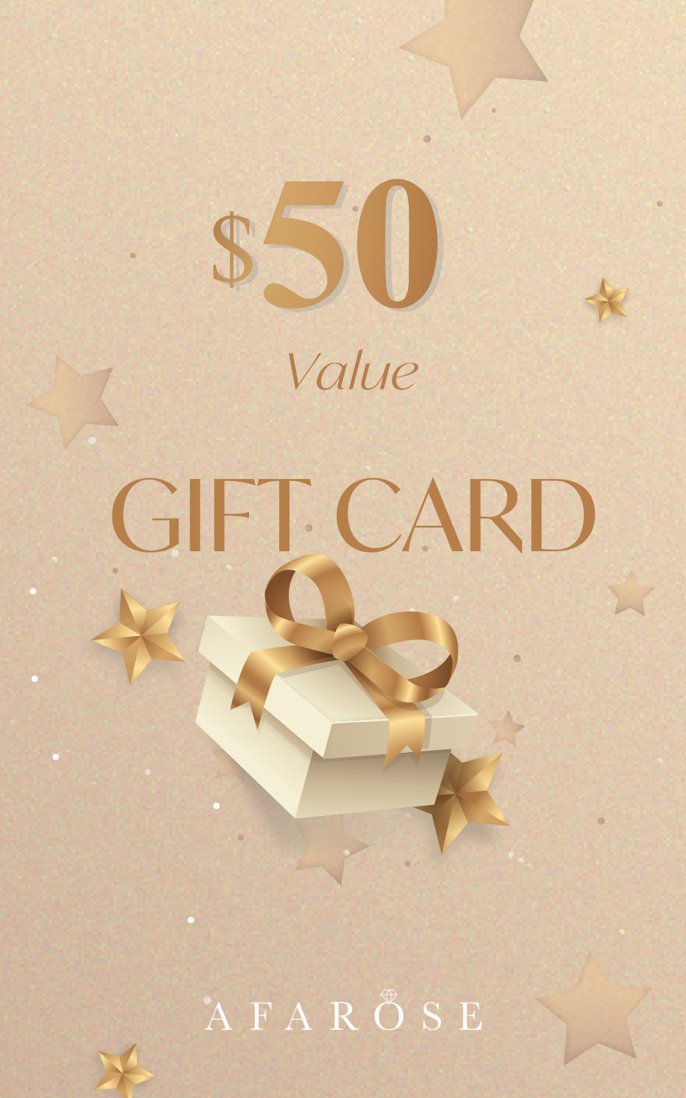 $50 Afarose Gift Cards