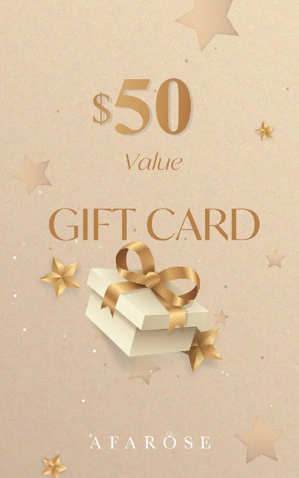 $50 Afarose Gift Cards